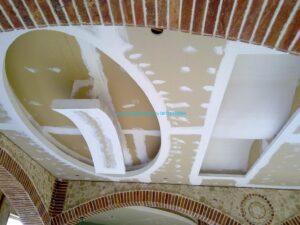 سقف کاذب بتونه شده