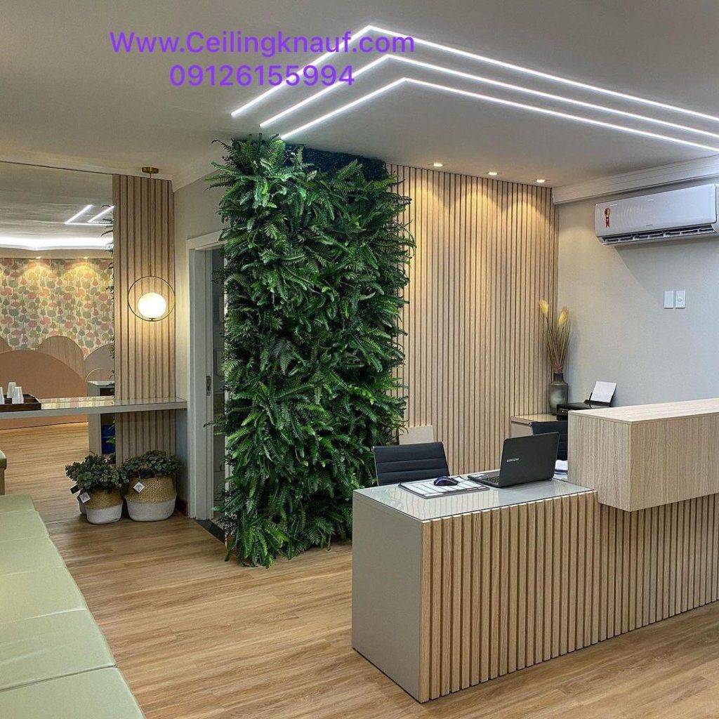 سقف کاذب کناف با نور پردازی